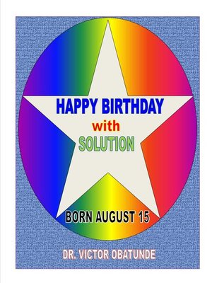 cover image of BORN AUGUST 15